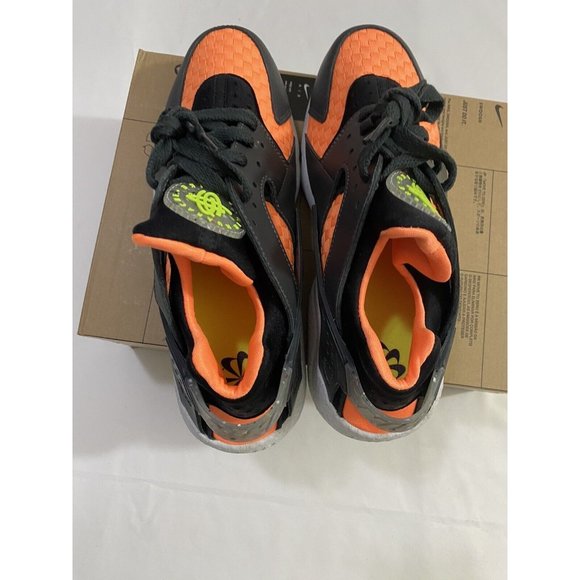 New Mens Size 9 Black Orange Nike Air Huarache Crater PRM Running Shoes main image 4
